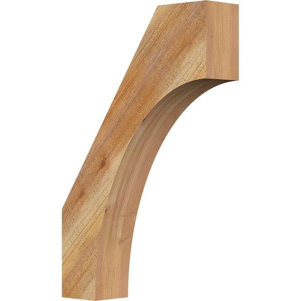 Ekena Millwork 4"W x 16"D x 24"H Westlake Rough Sawn Knee Brace, Western Red Cedar BRC04X16X24WTL00RWR - main